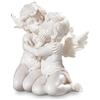Pajoma 49162 Angelo Decorativo, Coppia, inginocchiati, Altezza 15 cm