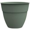 EDA - Vaso di fiori Osaka Ø 30 cm - Volume 11,7 L - Ø 30,9 x H.25,5 cm - Verde alloro