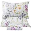 QSH Queen's House Lenzuola Matrimoniali di Cotone Egiziano q-w, Biancheria da Letto, Cotone, Pattern W, Queen
