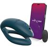 We-Vibe Sync O Vibratore di coppia - Sex toy vibrante a C con telecomando per donne - Controllato tramite app - Stimolazione del punto G e del clitoride - Resistente all'acqua e ricaricabile - verde