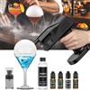 Seihoae Pistola Affumicatore Cocktail Kit, Funzionamento con un Solo Tasto, Portatile, con Schermo a Colori da 1,4 Pollici, per Baristi, Bar, Feste, Vino, Bevande, Caffè (Affumicatore)