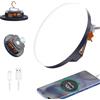 iodoo Lampada da Campeggio Ricaricabile, 10000 mAh Banca di Potere Luce Campeggio, 3000 lm, 6500 K Luci Campeggio, per Tenda, Pesca, Luci di Emergenza (Luce Bianca)