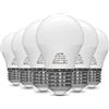 LUTW Lampadine LED E27 Luce Fredda, G45 5W (Equivalenti a 40w), Lampadina LED E27 6500K, 480 Lumen Risparomio Energetico Non Dimmerablie Nessun Sfarfallio, Pacco da 6
