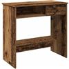 vidaXL Scrivania Legno Antico 80x40x75 cm in Truciolato