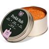 BBQ KING SPICES ARE ALWAYS THE SECRET BBQ KING - PorkIt Rub Confezione da 70 g, Dry Rub BBQ Ispirato alla Porchetta Romana, Spezie per Patatine, Uova, Verdure e Carni, 100% Made in Italy, Con Finocchietto e Aglio Arrosto