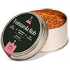 BBQ KING SPICES ARE ALWAYS THE SECRET BBQ KING - Fumarola Rub Confezione da 70 g, Dry Rub Affumicato per Carne, Uova e Verdure, 100% Made in Italy, Con Pepe Banasura, Sale al Faggio e Paprika