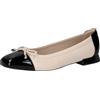 CAPRICE Ballerine da Donna con Tacco, Beige (Cream Pearl CO), 38 EU