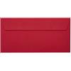 Paper24 Confezione da 25 Buste DIN lunghe, 110 x 220 mm, con striscia adesiva, 120 g/m² 11 scarlatto