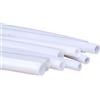 TEN-HIGH Tubo flessibile in teflon trasparente, 5 m x 6 x 10 mm, resistente al calore, resistente all'olio, 5 m
