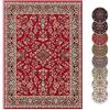 Hanse Home Tappeto a pelo corto, stile orientale, per soggiorno, camera da letto, colore rosso, 160 x 220 cm
