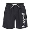 bugatti® - Pantaloncini da Bagno da Uomo, Blu Navy, Turchese o Nero Nero (Modello 2019) XL