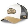 Von Dutch - Cappello regolabile da uomo e donna, cappellino trucker originale e comodo, bianco, marrone, nero, taglia U, bianco, taglia unica