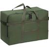 KYSUN Borsa da Viaggio Pieghevole Extra Grande, Grande Capacità Borsa da Viaggio Duffel, Leggera e Impermeabile Sopra i Bagagli, per Compagnia Aerea, Viaggi, Campeggio, Traslochi, 60 * 30 * 42cm, Verde