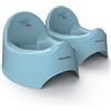 BABYLON Vasino per bambini Nautilus Vasino per bambini wc, colore: blu set 2 pezzi
