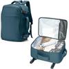 livbote Zaino Sottovuoto Ryanair 40x20x25 Bagaglio a Mano con Pompa Sottovuoto, Zaino da Viaggio Aereo Impermeabile per Uomo Donna Borsa da Cabina Zaini Casual Valigia per Ufficio, Scuola e Lavoro -Blu