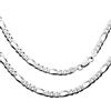 STERLL Collana da uomo in argento Sterling 925, senza ciondolo, confezione ecologica