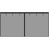 BDCPMT Zanzariera magnetica for garage, Zanzariera magnetica for garage, Zanzariera magnetica in fibra di vetro, Zanzariera retrattile for garage a mani libere, for patio, palestra, veranda(Black,9x7ft/284x2