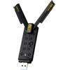 calonny Chiavetta Wifi 7 BE6500 per PC Fisso 6500Mbps, ElecMoga Adattatore WiFi USB 2.4/5/6GHz Adattatore Wireless USB 3.0 2x5dBi Antenne WiFi Dongle WiFi per Windows 11/10/7/XP/Mac OS X