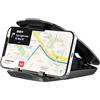 APPS2Car Supporto GPS per cruscotto auto, supporto per cellulare da auto compatibile con tutti i dispositivi da 3 a 6,8 pollici, supporto adesivo antiscivolo per Garmin Nuvi, Tomtom, Magellan Roadmate