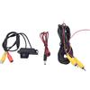 Gdfnmogo Telecamera posteriore a 170 gradi per Ford Mondeo S Max Focus Fiesta e Kuga 2006 2010 con cavi video e alimentazione