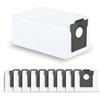 KTNAid 10 sacchetti per aspirapolvere Dreame L10s Ultra Gen2/Gen3, X30/X40/X50/Aqua10 Ultra, L10s/L40s/L50s Pro Ultra, L40/L50 Ultra AE, per aspirapolvere Mova E30/V50/E40/Z50/Z60/P50 Ultra, accessori di