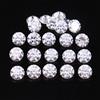 GRA Moissanite Taglio Rotondo Sfuso Gemma Sintetico Diamante D Colore VVS1 4x4 MM -1
