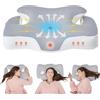 Zentrelax Cuscino Cervicale Memory Foam per Dormire:60 x 40cm Cuscino Ortopedico Cervicale con Federe Rimovibili e Lavabili - Cuscino Ortopedico Ergonomico per Chi Dorme sul Fianco Sulla Schiena e Sullo Stomaco
