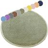 BLLMTEAR Set di 1/2/4 Confezioni Diametro 30cm/35cm/40cm/45cm/50cm Cuscini per Sedia, Cuscino per Sedia da Pranzo Rotondo, Cuscini per Sedie Antiscivolo(03,1pc:50cm/20in)