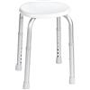 RIDDER Assistent Ridder A00603101 Sgabello per vasca da bagno/doccia, senza braccioli, altezza regolabile, colore: Bianco