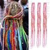 Dsoar Lana Dreads Extension Clip In Dreadlocks 3 Pezzi Morbido Finto Dreads Loc Extensions 22 Inch/50 cm