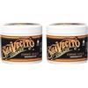 Suavecito Firme Strong Hold Pomade, Strong Hold Pomade For Men, Medium Shine Water Based Wax Flake Free Hair Gel, 4oz/113g x 2