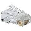 PremiumCord - Connettore RJ45 a 8 Poli per Cavi, Confezione da 50 Pezzi in Sacchetto