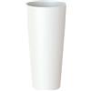 Artevasi Porto High Pot - Vaso Alto, Plastica, Bianco, Altezza 80 cm, Diametro 37 cm