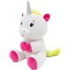 amscan 2 in 1 - Peluche a forma di unicorno con passante, 21 cm, 170 g