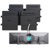 screenbuddy Set di 2, Connessione magnetica per schermi, per tutti gli schermi di computer, Memorizzare l'angolo con la funzione Smart-Lock, Accessori innovativi per computer/gioco, Made in Germany