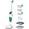 Rowenta RY7757 Clean & Steam Revolution Aspirapolvere a Vapore, Lavapavimenti Multisuperficie, Aspira, Lava e Igienizza Insieme, Elimina Germi e Batteri, Serbatoio Amovibile, Senza Sacco