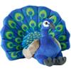 Wild Republic Cuddlekins Eco Pavone, Peluche, 30 cm, Giocattolo di Peluche, Riempimento con Bottiglie d'Acqua Riciclate Filate, Ecologico