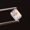 GRA Gemma Sciolta Sintetica Diamante Moissanite Bianco D VVS1 Taglio Radiante 4x3MM