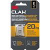 3M CLAW Command 3M Claw Gancio appendiquadri per cartongesso, 20 kg 3PH20-2WMR, 2 Ganci, Argento