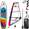 F2 SUP F2 GLIDE WS 11'7 GREY con vela - SUP gonfiabile e WindSUP - superficie: 4,5m