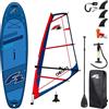F2 SUP F2 ALLROUND AIR WS 10'5 BLUE con vela - SUP gonfiabile e WindSUP - superficie: 4,0m