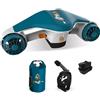 Scooter acquatico elettrico SKIFFO Seaside + set per lo snorkeling