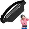 liuchanghe Marsupio Running, Porta Cellulare Corsa (per Ogni Telefono) per Uomo e Donna - Cintura Jogging per Jogging Viaggi Fitness Ciclismo (Nero)