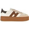 Hogan sneakers donna COOL in pelle avorio Avorio 36/5