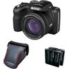KODAK Pixpro Astro Zoom AZ426 - Fotocamera Digitale Bridge, Zoom Ottico 42X, Obiettivo Grandangolare 24 mm, 20 Megapixel, LCD 3, Video Full HD 1080p, Batteria Li-ion - Nero