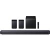 Samsung Soundbar 9.1.4 Canali Potenza 580W con Subwoofer e Casse Wireless Dolby Atmos colore Titan Black - HW-Q930F/ZF
