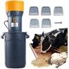 ZYJIX Macinacereali Elettrico con 5 modalità di Filtro - Macinacereali per Grano da 1300 W per Mulini per Cereali Agricoli - Macina Mais Elettrico, Polverizzatore per Cereali(Size:50l)