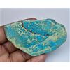 Gemscopious Non Trattato 185.65 CT Naturale Blu Dorso Turchese Certificato Raro Fondo Gemma