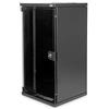 DIGITUS armadio di rete 10 pollici - 12U - montaggio a parete - HxLxP 592x312x300mm - carico massimo 30kg - profondità utile 240mm - nero