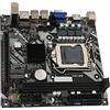 GOWENIC Scheda Madre LGA 1155, Scheda Madre H61 Me Mini ITX Supporto LGA 1155 NVME M.2 WiFi M.2 Bluetooth VGA HD USBx10 Scheda Madre per Computer